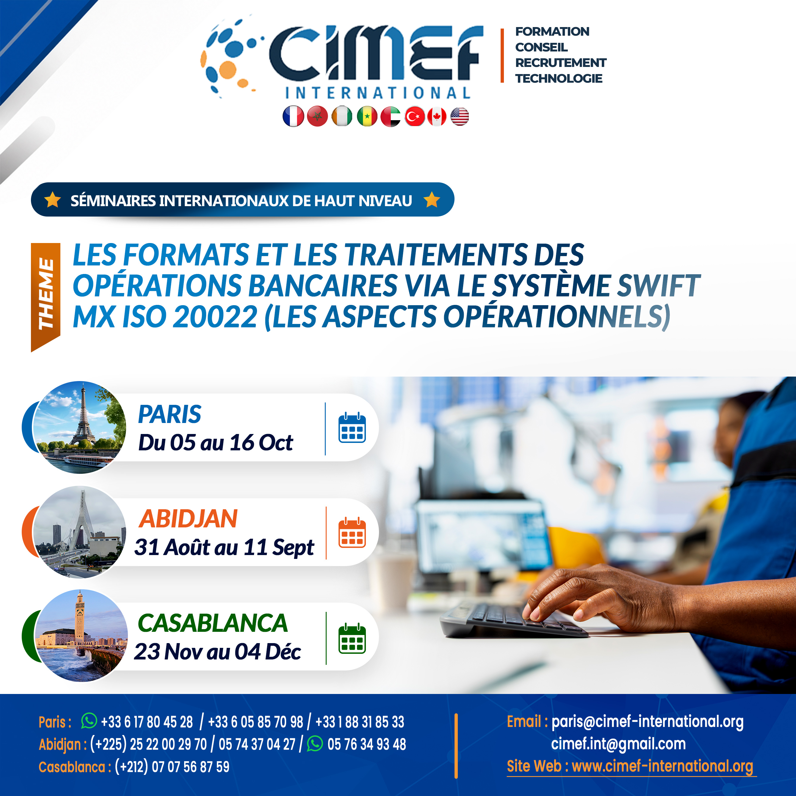https://cimef-international.org/nos-thematiques/banque-assurance-et-microfinance/les-formats-et-les-traitements-des-operations-bancaires-via-le-systeme-swift-mx-iso-20022-les-aspects-operationnels